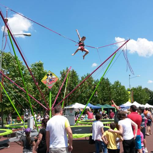 Trambulina Super Bungee