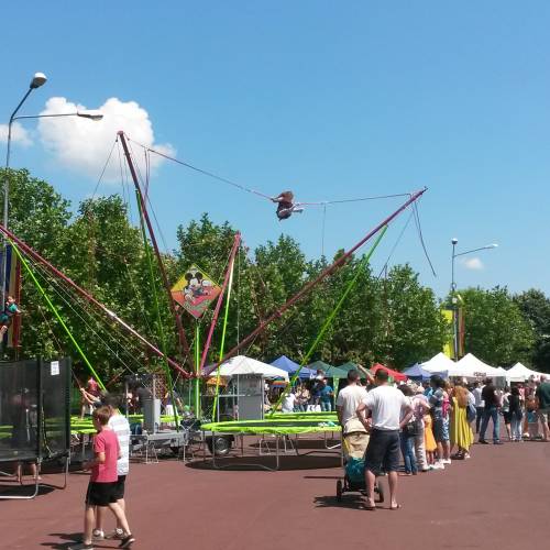 Trambulina Super Bungee