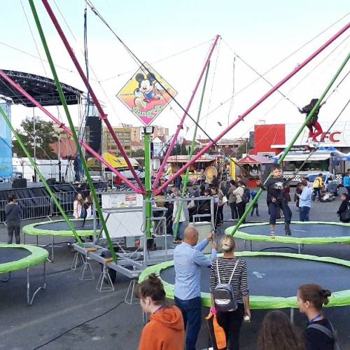 Trambulina Super Bungee