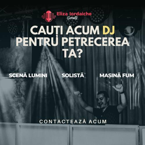 Eliza Iordaiche Events | Formatie nunta/botez - DJ + Solista 