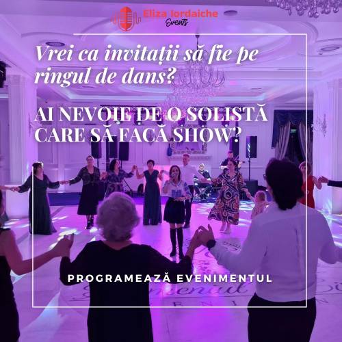 Eliza Iordaiche Events | Formatie nunta/botez - DJ + Solista 