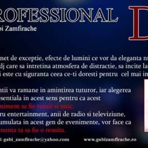 Dj Gabi Zamfirache